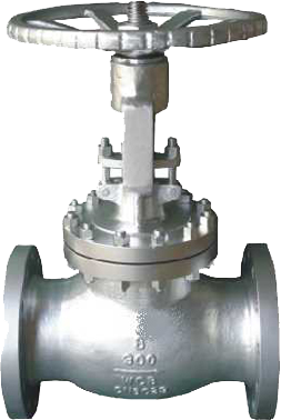 Cast Steel Globe Valve, Class 300 LB, A216 WCB, BS 1873